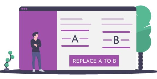 WordPress Page Duplicator: Words can be replaced in duplicated version