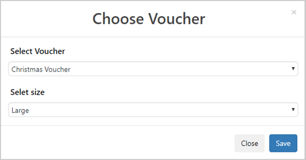 WP Voucher Creator: Gift Vouchers for WordPress: Voucher Shortcode