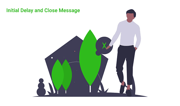 Shipio: Free Shipping Bar for WooCommerce: Initial Delay and Close Message