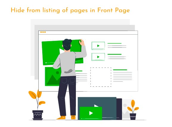 WordPress Post Hide: Hide from listing of pages in Front Page