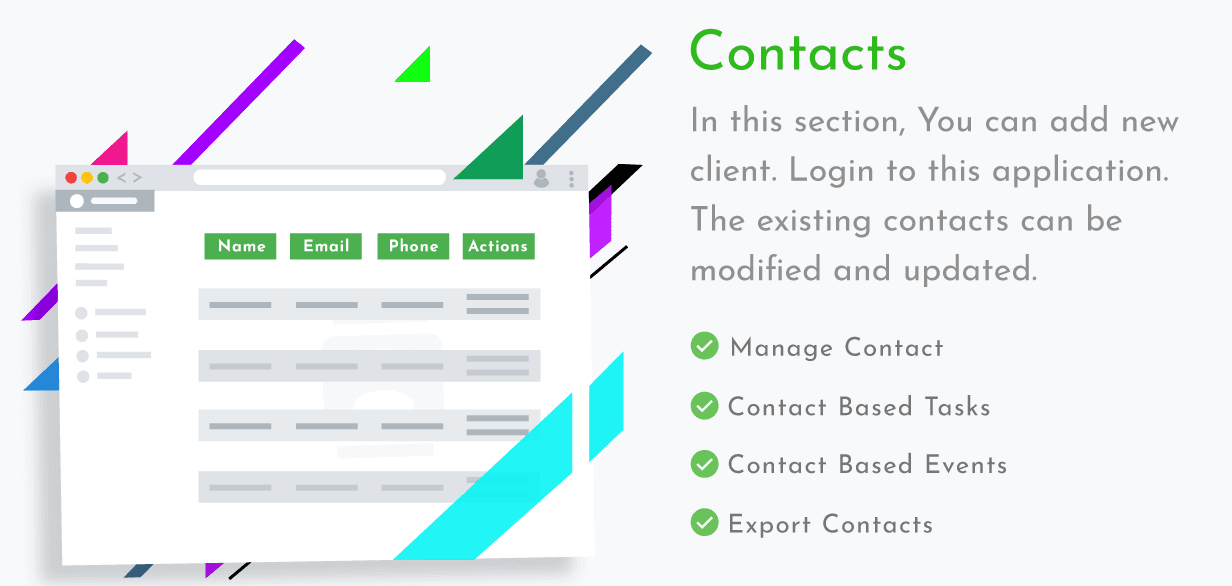 Upping CRM: Open Source Laravel CRM and Project Management: Contacts