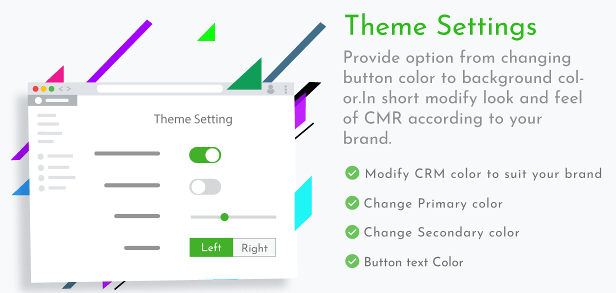 Upping CRM: Open Source Laravel CRM and Project Management: Theme Settings