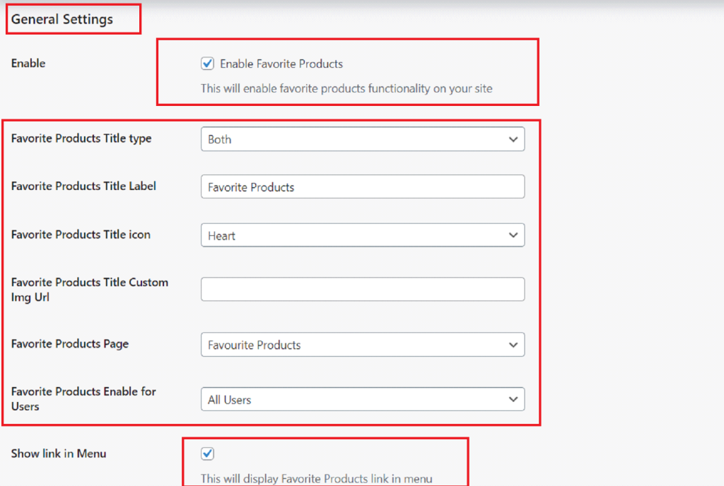 Configure Plugin’s Settings to Add Wishlist Icon in Header on WordPress