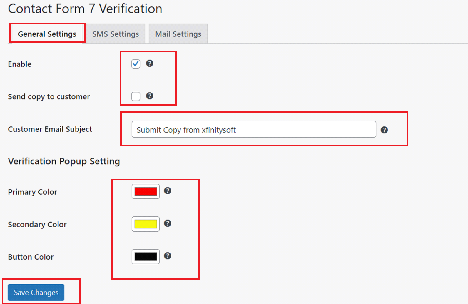 General Settings General Settings
