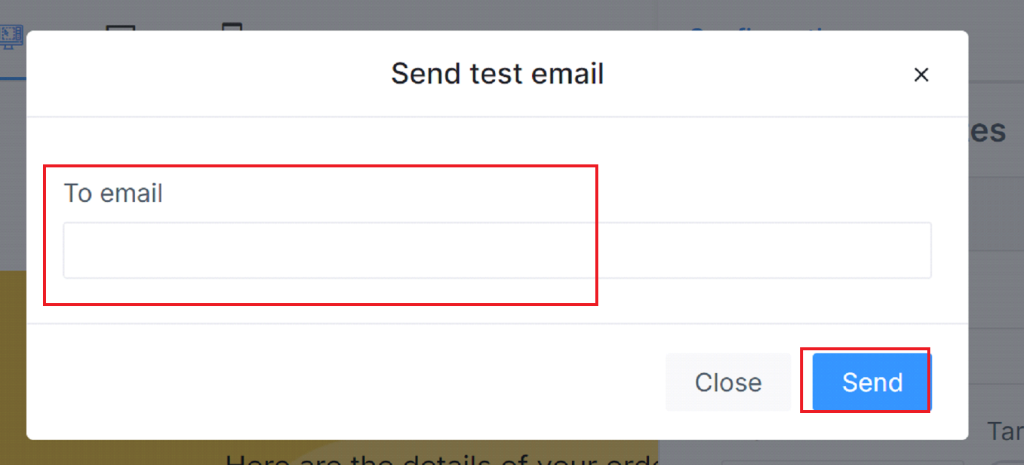 Send Test Emails