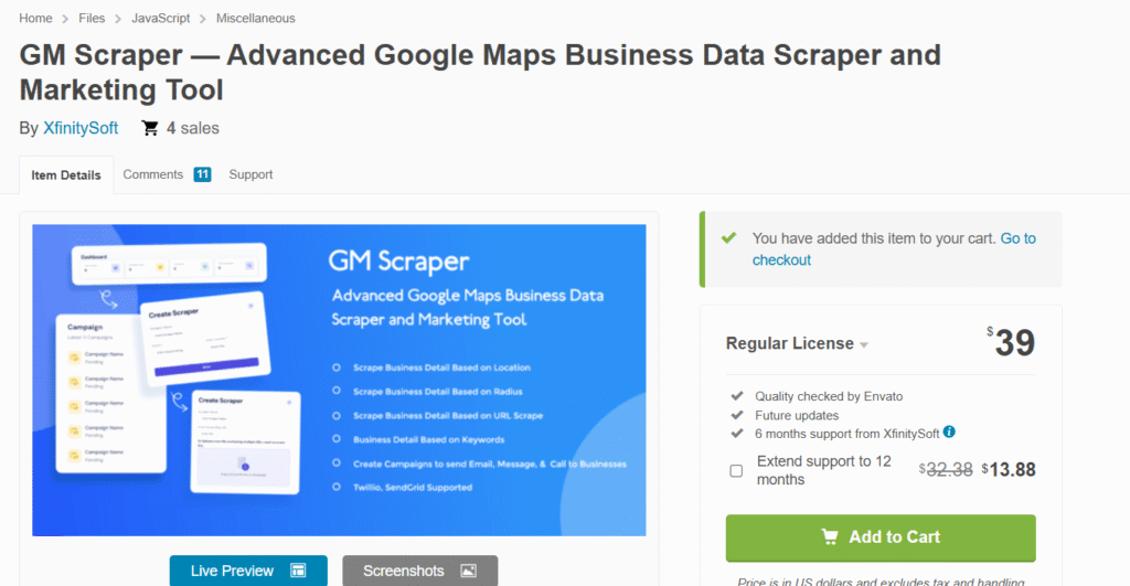 GM Scraper GM Scraper