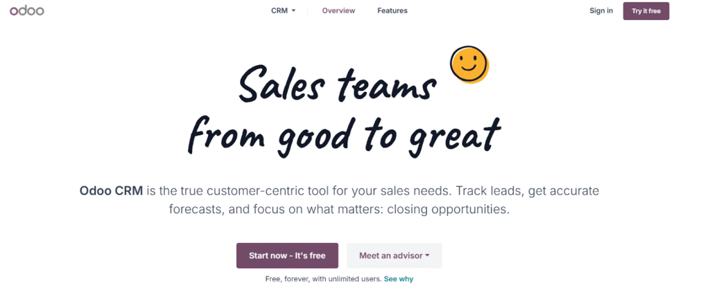 Odoo CRM